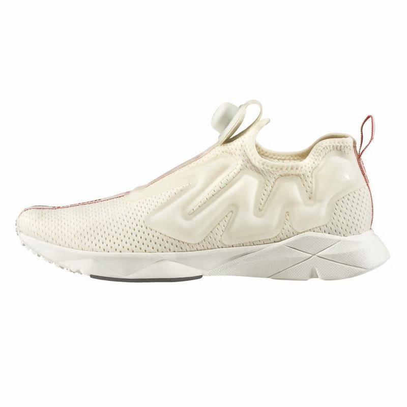 Pantofi Sport Reebok Pump Supreme Jacquard Tape Dama Albi Romania JK9703UQ